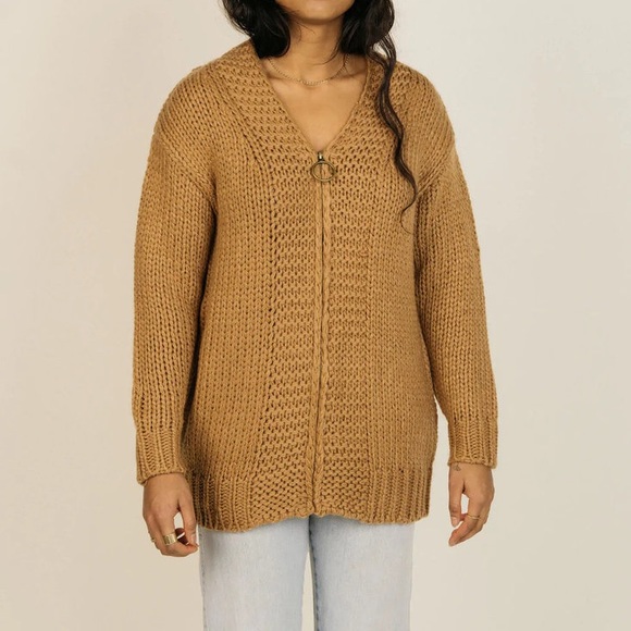 I See You Cardigan in Tawny - Picture 7 of 11